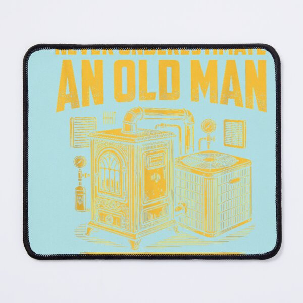Item preview, Never Underestimate an Old Man Who is Also A HVAC Technician designed and sold by BoldandTako.