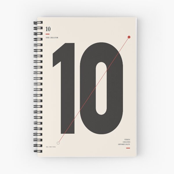 Item preview, Minimalist Football Number 10 Print, Playmaker Art, Soccer Poster, Sports Decor, Modern Football Illustration designed and sold by Studio pod Burom.