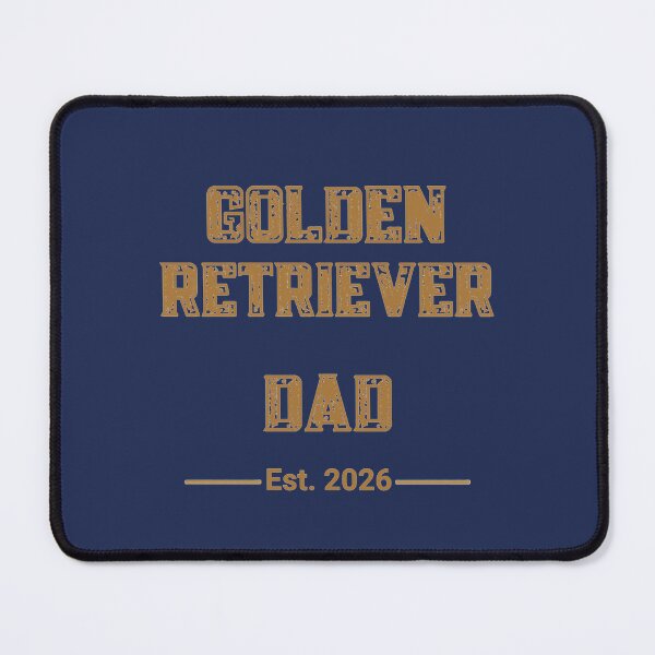 Item preview, Golden Retriever Dad Est. 2026 Vintage Paw designed and sold by Bossflausch.