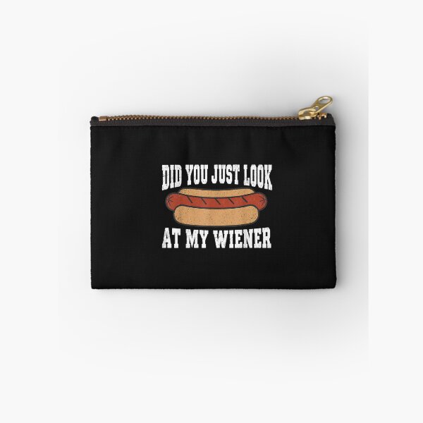Item preview, Did You Just Look At My Wiener Funny Hotdog BBQ Retro designed and sold by FrankIsabel.