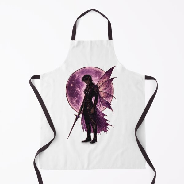 Item preview, Moonlit Fae Warrior - Dark Fantasy Fairy Art in Mystic Purple designed and sold by MysticPurpleHue.