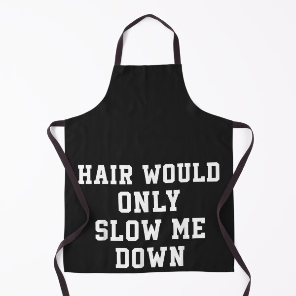 Item preview, Hair Would Only Slow Me Down Bald Guy Humor Design designed and sold by CriseldaBruning.