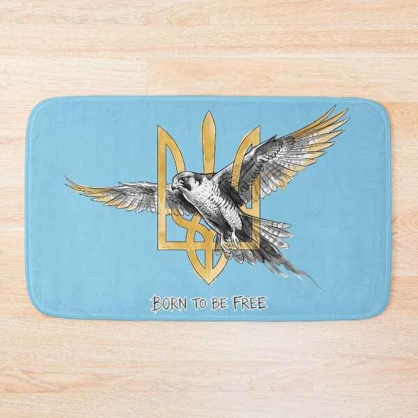Item preview, Ukrainian Falcon of Freedom & Golden Tryzub Art designed and sold by SoulPT.