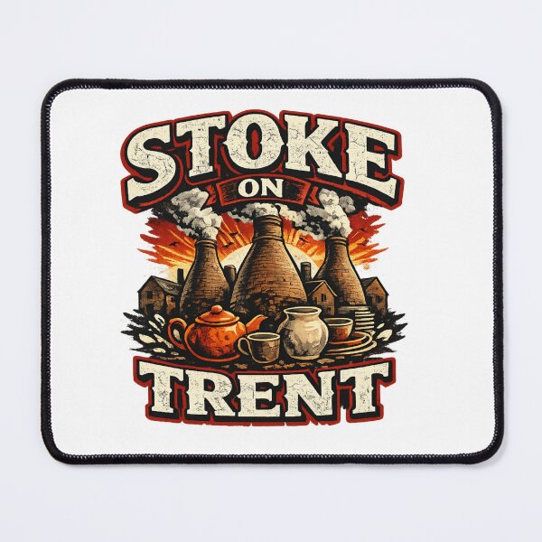 Item preview, Stoke on Trent world capital of ceramics designs designed and sold by Tee Visions.