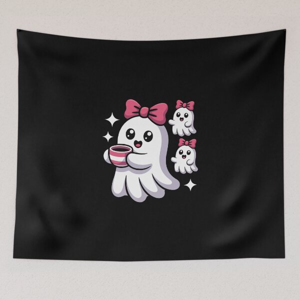 Item preview, Cute Ghosts with Bow designed and sold by jkrphoto.