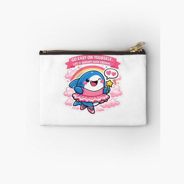 Item preview, Magical Fairy Shark Clouds Rainbow Wholesome Sticker designed and sold by MIROUZ2000.