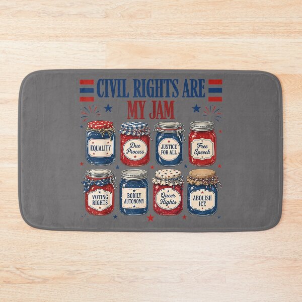 Item preview, Civil Rights are My Jam Equality Justice Patriotic Feminist designed and sold by KristineLi.