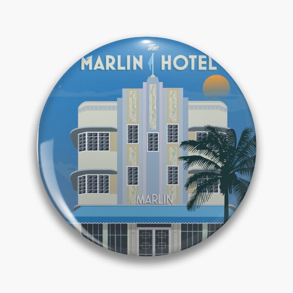 Item preview, Marlin Hotel designed and sold by alicemwolf.