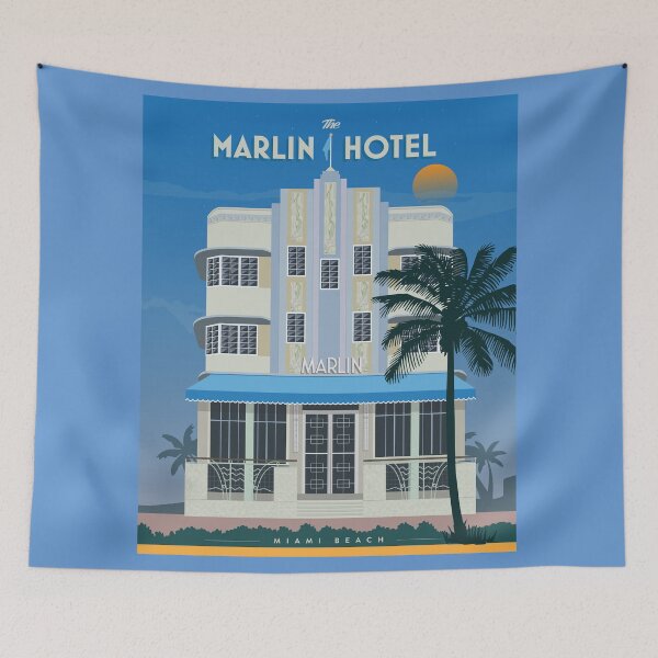 Item preview, Marlin Hotel designed and sold by alicemwolf.