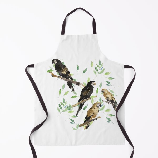 Item preview, Watercolor Vintage Macaws on Tree Branches designed and sold by wissal.studio.