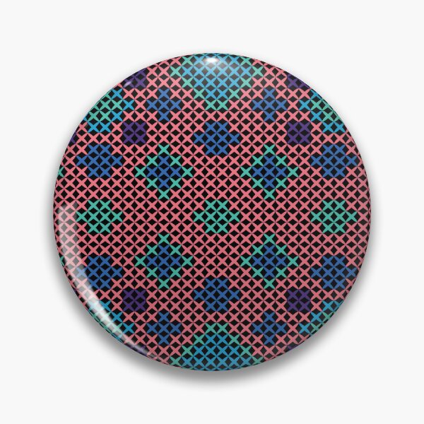 Item preview, Colorful Cross Stitch Folk Pattern designed and sold by Pongpond.
