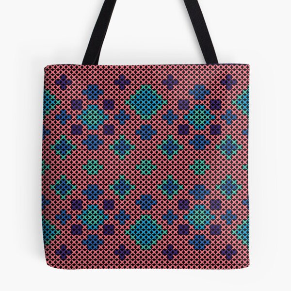 Item preview, Colorful Cross Stitch Folk Pattern designed and sold by Pongpond.