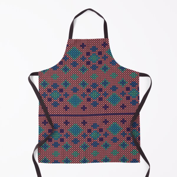 Item preview, Colorful Cross Stitch Folk Pattern designed and sold by Pongpond.