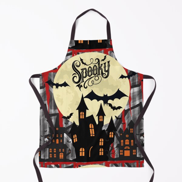 Item preview, Spooky Haunted House Silhouette Graphic – Gothic Full Moon and Bats Halloween Illustration designed and sold by VibranPalette.