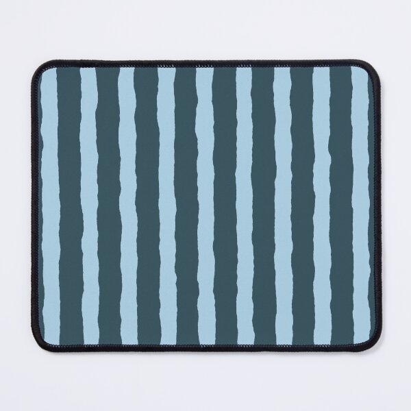 Item preview, Minimalist Blue Stripes Aesthetic Wavy Lines designed and sold by DJAMALK.