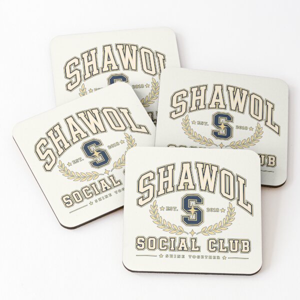Item preview, SHAWOL Social Club Varsity Typography | SHINee Fandom Design designed and sold by Meivelle.