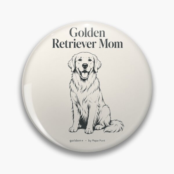Item preview, Golden Retriever Mom — dog mom+ by Pepe Font designed and sold by dogmomplus.