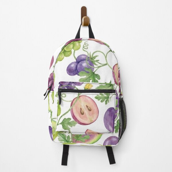 Item preview, Whimsical Watercolor Grapes & Summer Fruit Botanical Pattern designed and sold by TOM JACK.