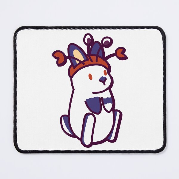 Item preview, Mona the Bunny In A Crab Hat – Cute Kawaii-Inspired Design designed and sold by dittoon.