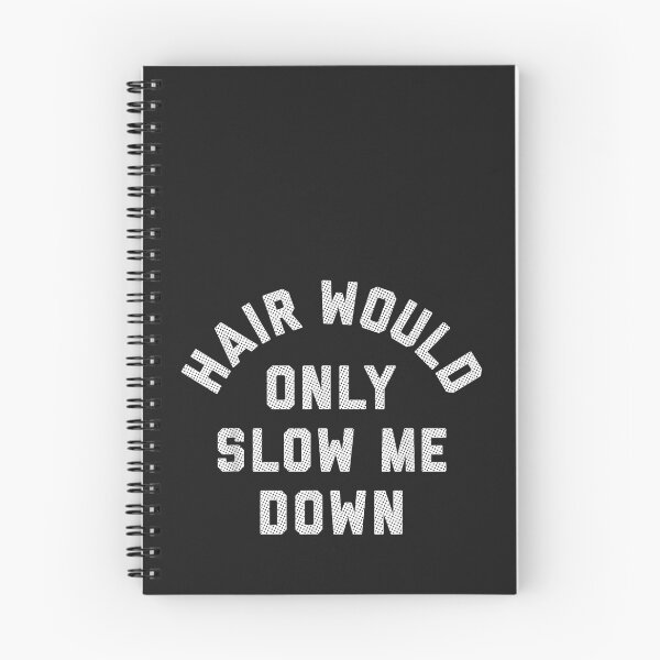 Item preview, Hair Would Only Slow Me Down Bald Humor designed and sold by CriseldaBruning.