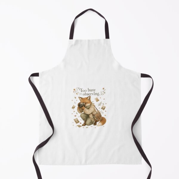 Item preview, Too Busy Observing Vintage Camera Fox Photography Aesthetic designed and sold by AQUILAKREO.