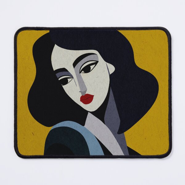Item preview, Woman In Blue designed and sold by ellealsopaints.