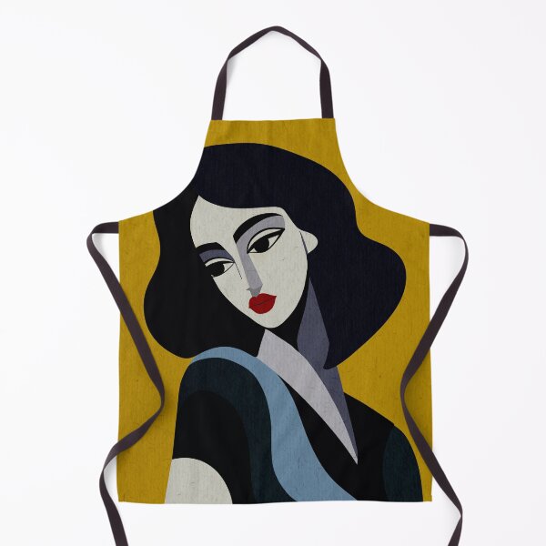 Item preview, Woman In Blue designed and sold by ellealsopaints.