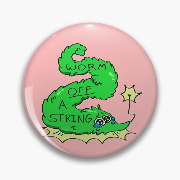 Item preview, Worm Off A String - Green designed and sold by BumbleBites.