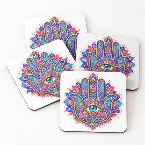 Item preview, Ornate Hamsa Eye designed and sold by syotos-ai.