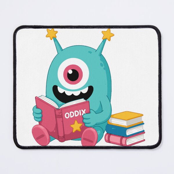 Item preview, Bloop the Bookworm Monster designed and sold by Oddix Indonesia.