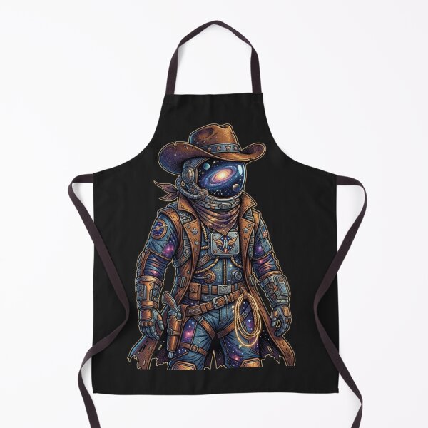 Item preview, Retro Space Cowboy Astronaut Galaxy Outlaw designed and sold by MagsMarC.