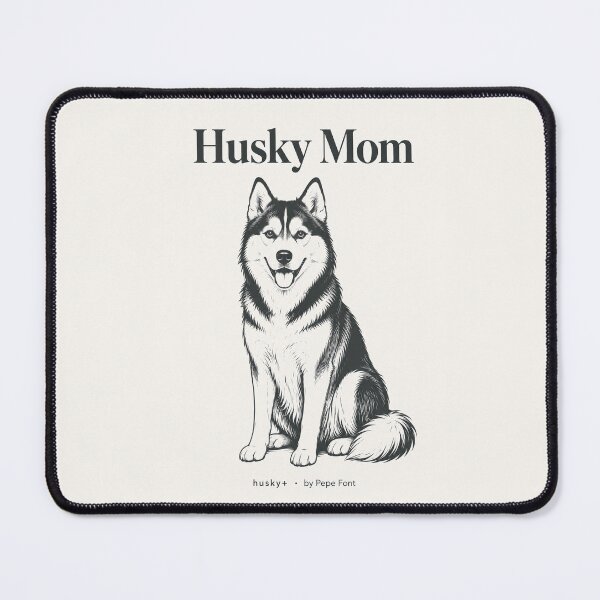 Item preview, Husky Mom — dog mom+ by Pepe Font designed and sold by dogmomplus.