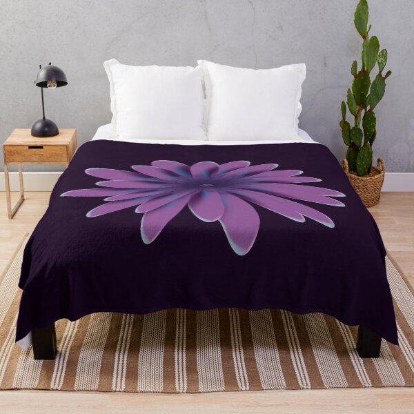 Item preview, Purple Daisy Flower Illustration | Floral Botanical Art designed and sold by HopeAndHustle.