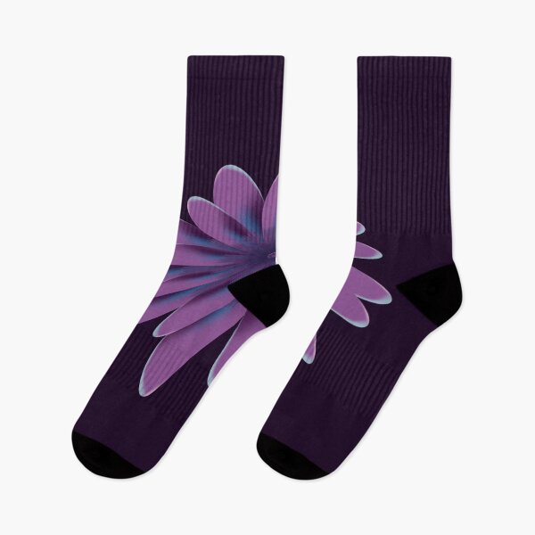 Item preview, Purple Daisy Flower Illustration | Floral Botanical Art designed and sold by HopeAndHustle.