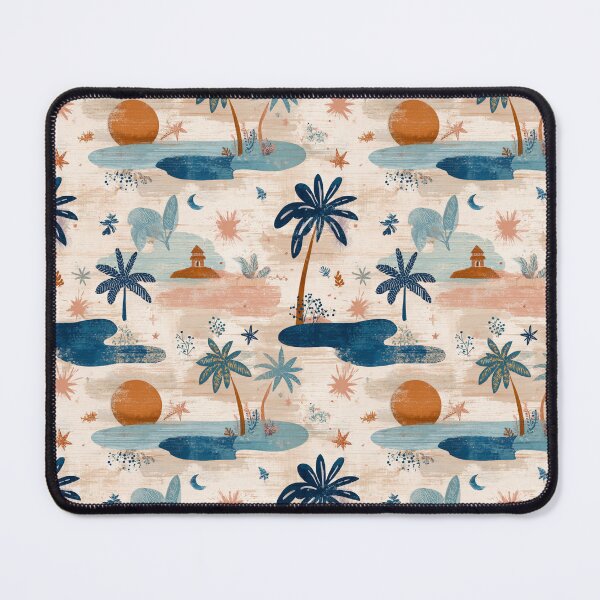 Item preview, Tropical Island Sunset Palm Trees Boho Coastal designed and sold by Patterns & Love .