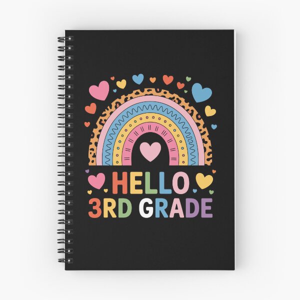 Item preview, Colorful Hello 3rd Grade  designed and sold by jkrphoto.