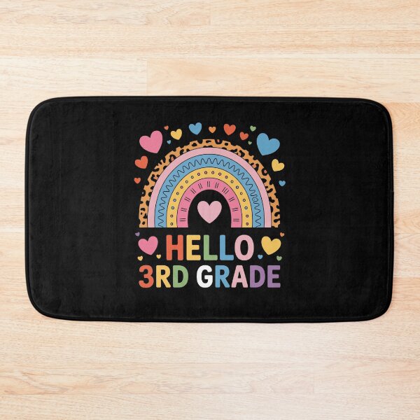 Item preview, Colorful Hello 3rd Grade  designed and sold by jkrphoto.