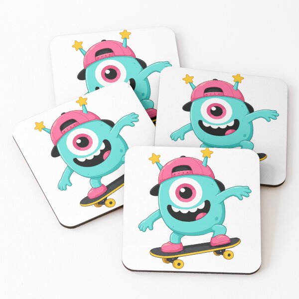 Item preview, Dash the Skate Monster designed and sold by Oddix Indonesia.