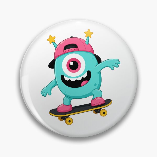 Item preview, Dash the Skate Monster designed and sold by Oddix Indonesia.