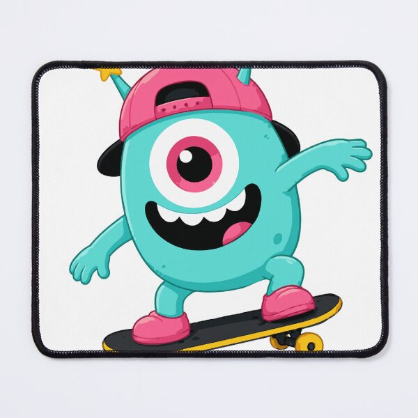 Item preview, Dash the Skate Monster designed and sold by Oddix Indonesia.