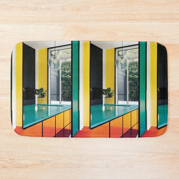 Item preview, Architecture - Contemporary Interior, Vibrant Color Palette and Bauhaus Style designed and sold by Reverso-Design.