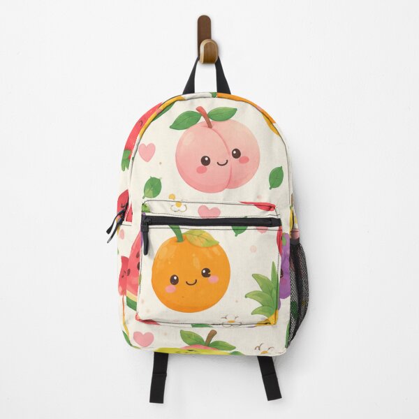 Item preview, Cute Kawaii Fruit Friends Pattern designed and sold by 0606PM.