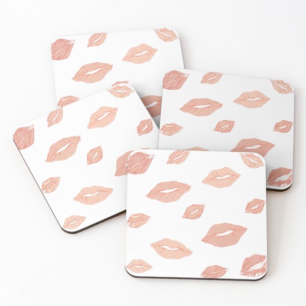 Item preview, Minimal Abstract Lips Pattern | Hand Drawn Nude Line Art | Aesthetic Seamless Design designed and sold by MoodLay.