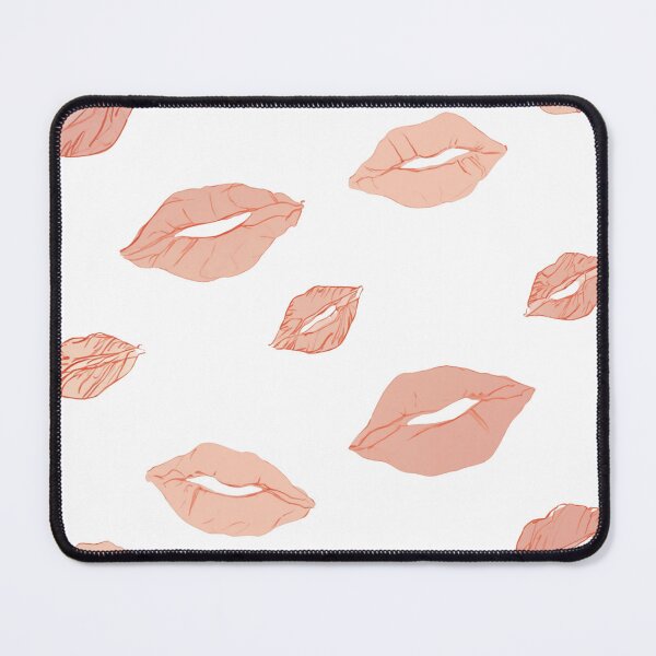 Item preview, Minimal Abstract Lips Pattern | Hand Drawn Nude Line Art | Aesthetic Seamless Design designed and sold by MoodLay.