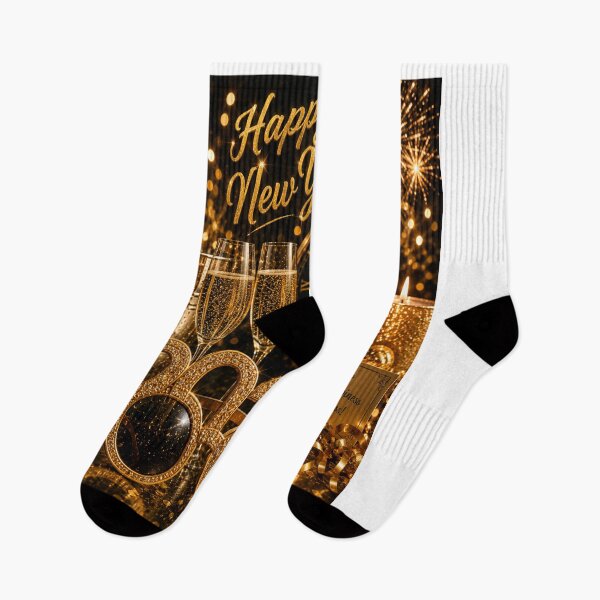 Item preview, Happy New Year 2027 Golden Celebration Design designed and sold by RipantinaFantasy .