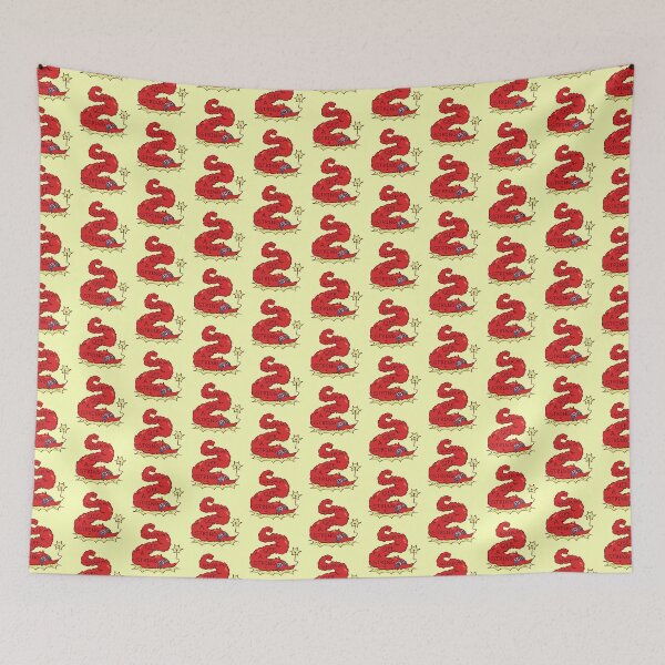 Item preview, Worm Off A String - Red designed and sold by BumbleBites.
