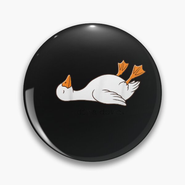 Item preview, Diva Down Funny Goose Laying Down designed and sold by FrankIsabel.