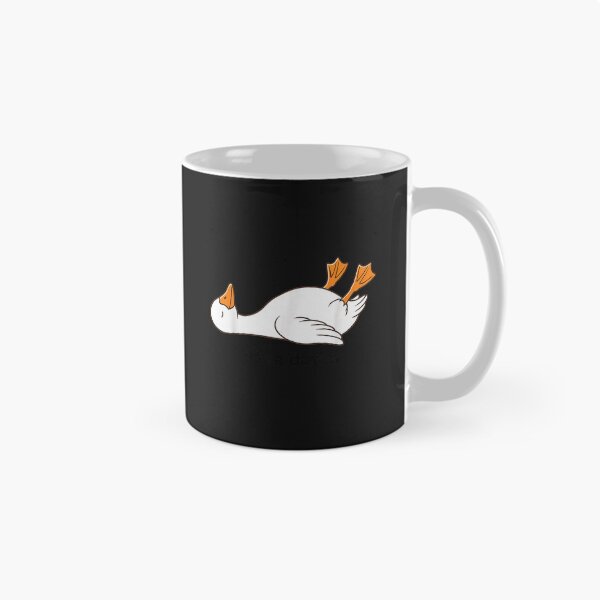 Item preview, Diva Down Funny Goose Laying Down designed and sold by FrankIsabel.