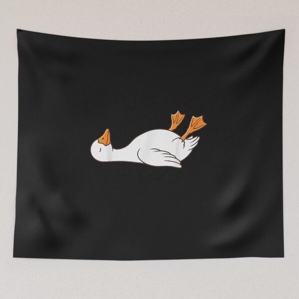 Item preview, Diva Down Funny Goose Laying Down designed and sold by FrankIsabel.