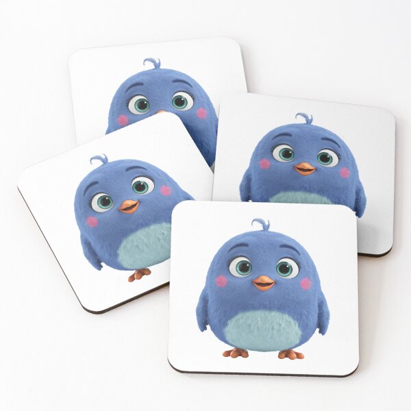 Item preview, Cute Cat in Orange Hoodie and Blue Bird Illustration designed and sold by abanoubsamir938.